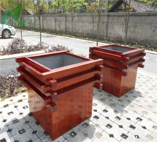 防腐木花箱